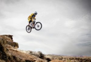 riding bike