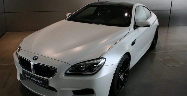 white car
