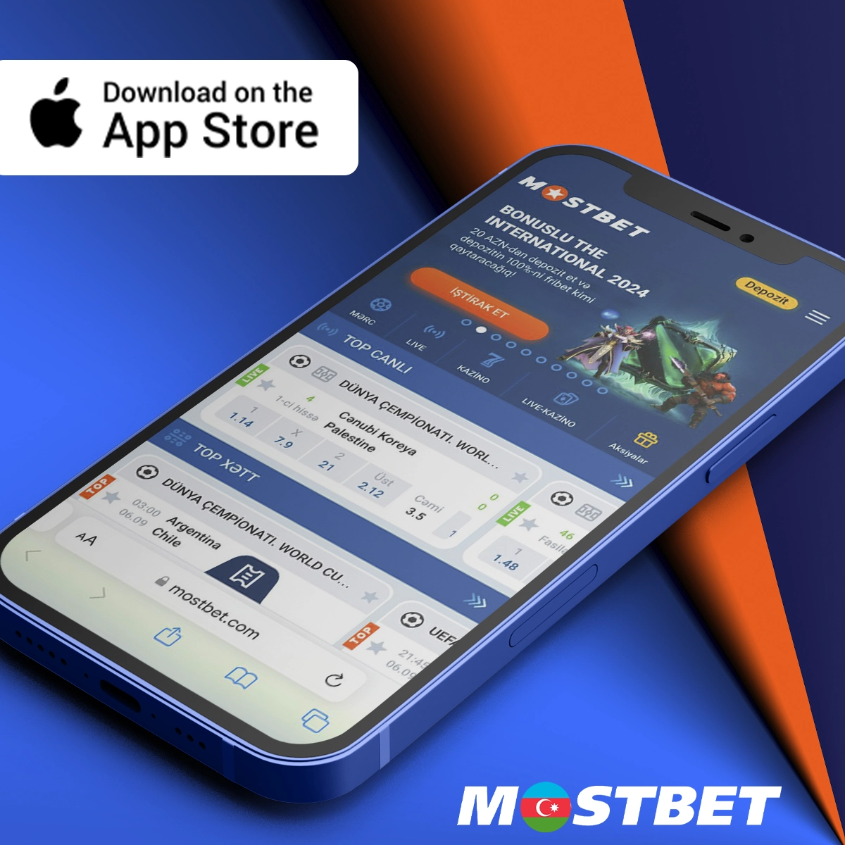 Mobil proqramını iOS-da quraşdırmaq üçün təlimatlar
